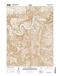 Southam Canyon 2017 topographic map thumbnail