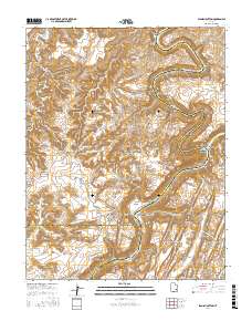 Spanish Bottom 2017 topographic map thumbnail