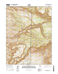 Steamboat Mesa 2017 topographic map thumbnail