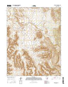 Steele Butte 2017 topographic map thumbnail