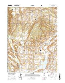 Steinaker Reservoir 2017 topographic map thumbnail