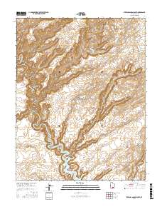 Stevens Canyon South 2017 topographic map thumbnail
