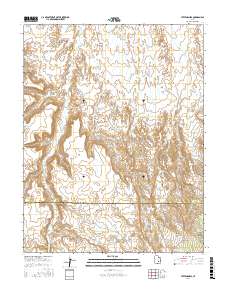 Stevens Mesa 2017 topographic map thumbnail