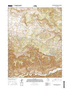Strawberry Pinnacles 2017 topographic map thumbnail