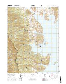 Strawberry Reservoir NW 2017 topographic map thumbnail