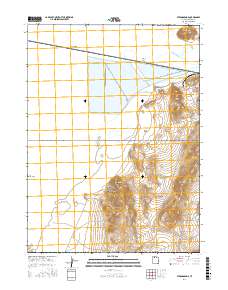 Strongs Knob 2017 topographic map thumbnail
