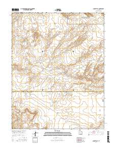 Sunset Flat 2017 topographic map thumbnail
