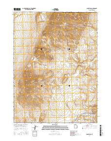Sunset Pass 2017 topographic map thumbnail