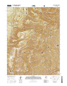 Sunset Peak 2017 topographic map thumbnail