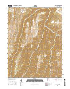 Supply Canyon 2017 topographic map thumbnail