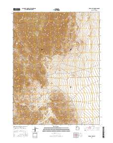 Tabbys Peak 2017 topographic map thumbnail