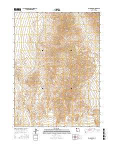 Tangent Peak 2017 topographic map thumbnail