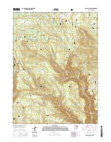 Taylor Mountain 2017 topographic map thumbnail