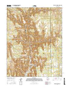 Temple of Sinawava 2017 topographic map thumbnail