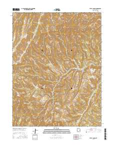 Tepee Canyon 2017 topographic map thumbnail