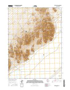 Tetzlaff Peak 2017 topographic map thumbnail