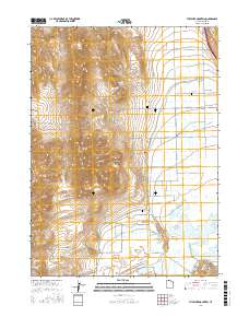 Thatcher Mountain 2017 topographic map thumbnail