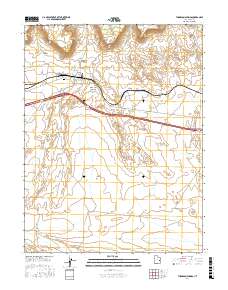 Thompson Springs 2017 topographic map thumbnail