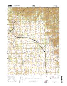 Tintic Junction 2017 topographic map thumbnail