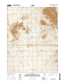 Topaz Mountain SW 2017 topographic map thumbnail