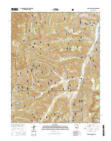 Tropic Reservoir 2017 topographic map thumbnail