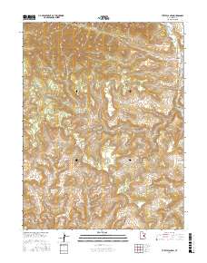 Turtle Canyon 2017 topographic map thumbnail