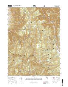 Twin Peaks 2017 topographic map thumbnail