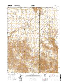 Utah Peak 2017 topographic map thumbnail