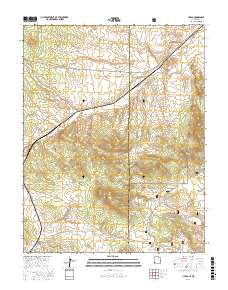 Uvada 2017 topographic map thumbnail