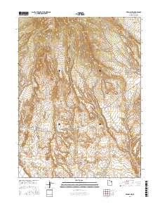 Vernal NW 2017 topographic map thumbnail