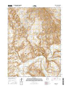 Vernal SE 2017 topographic map thumbnail