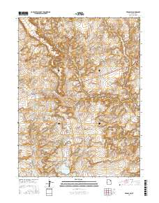 Vernal SW 2017 topographic map thumbnail