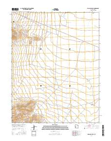 Wallaces Peak 2017 topographic map thumbnail