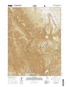 Wallsburg Ridge 2017 topographic map thumbnail
