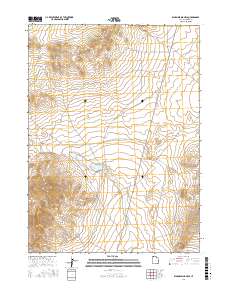 Warm Spring Hills 2017 topographic map thumbnail