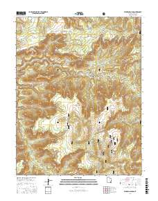 Warren Canyon 2017 topographic map thumbnail