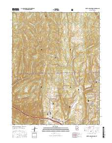 Water Hollow Ridge 2017 topographic map thumbnail