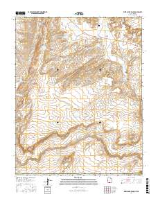 West Clark Bench 2017 topographic map thumbnail