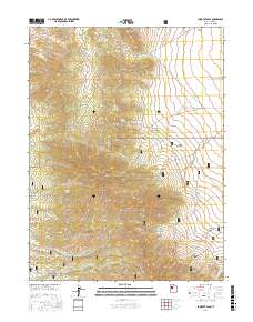 Lookout Pass 2017 topographic map thumbnail