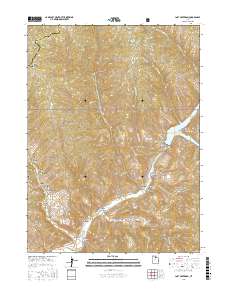 Lost Creek Dam 2017 topographic map thumbnail