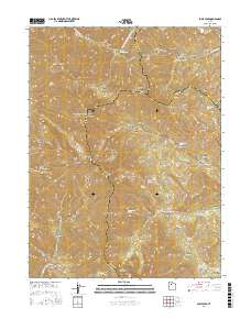 Lowe Peak 2017 topographic map thumbnail
