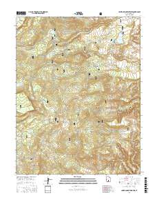 Lower Bowns Reservoir 2017 topographic map thumbnail