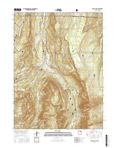 Lyman Lake 2017 topographic map thumbnail