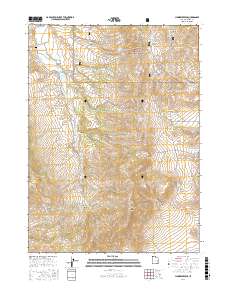 Lynn Reservoir 2017 topographic map thumbnail
