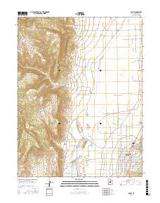Manti 2017 topographic map thumbnail