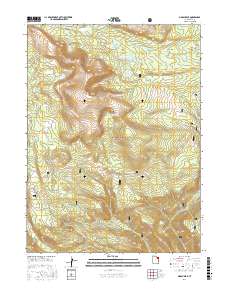 Marsh Peak 2017 topographic map thumbnail
