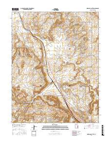 Merrimac Butte 2017 topographic map thumbnail