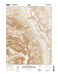 Mexican Mountain 2017 topographic map thumbnail