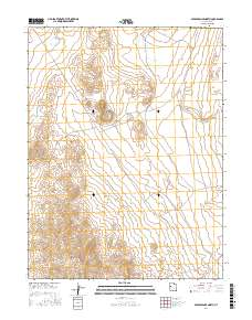 Middle Range North 2017 topographic map thumbnail
