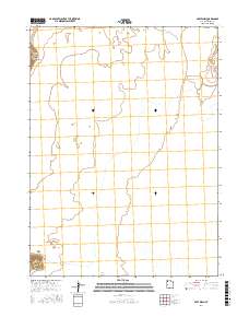 Miry Wash 2017 topographic map thumbnail